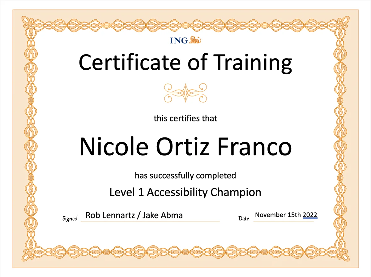 Accessible Design: A11y insights